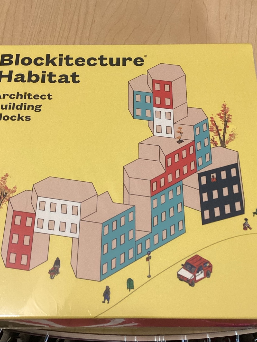 Areaware Blockitecture Habitat, Architect Building Blocks Wood Age 6+ New In Box